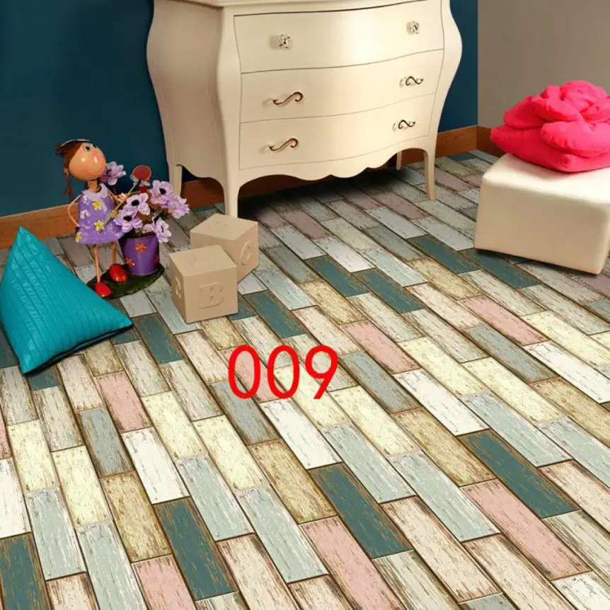 3D Наклейка на стену, украшение 20x50 см, клейкая плитка, художественная напольная Наклейка на стену, наклейка, сделай сам, украшение для кухни, ванной комнаты, для дома 4,23