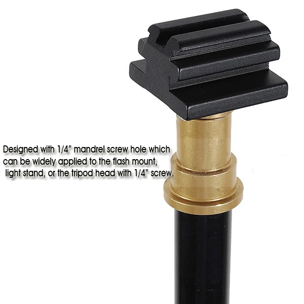 Hot Shoe Flash Stand Adapter w 1/4&quot-20 Tripod screw For SONY F58AM F42AM Minolta | Электроника