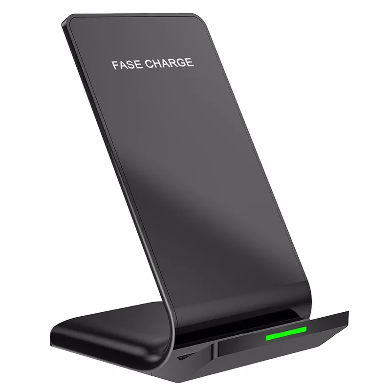 2 в 1 Qi Беспроводное Автомобильное зарядное устройство для iPhone X XS XR Samsung Galaxy S9