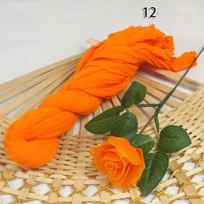 12 Orange 20pcs 20 шт нейлоновый цветок эластичный материал чулок цветок чулок из нейлона аксессуары DIY декоративные ремесла свадебный нейлоновый цветок - Цвет: 12 Orange 20pcs