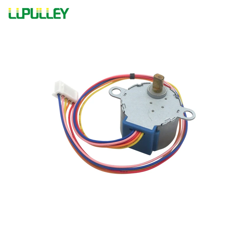 LUPULLEY 28BYJ-48, шаговый двигатель 12 В/5 В, умная электроника, шаговый двигатель, четырехфазный пятипроводный CW/CCW Для Arduino, набор «сделай сам»