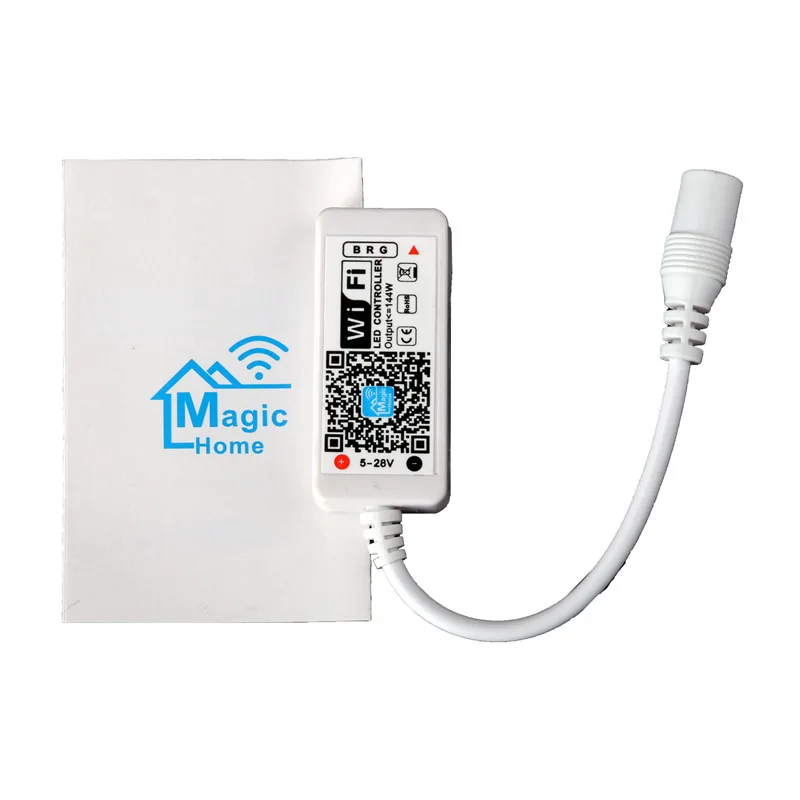 16 миллионов цветов Wifi RGB/RGBW led контроллер управление смартфоном Режим музыки и