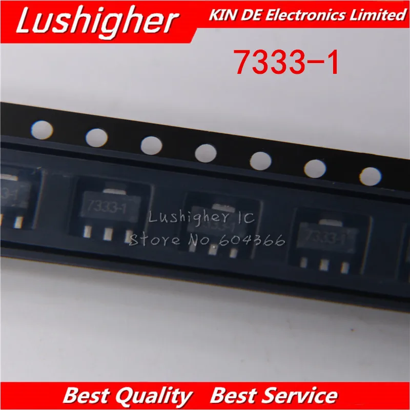 10 шт. HT7333-A СОТ-89 HT7333-1 SOT89 HT7333 7333-1 SMD 7333A-1 новый оригинальный IC | Электронные