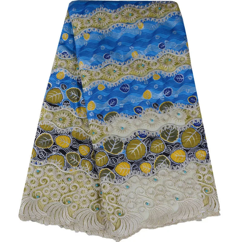 Вощёная кружевная ткань 846|net lace fabric|african waxfabric fabric |