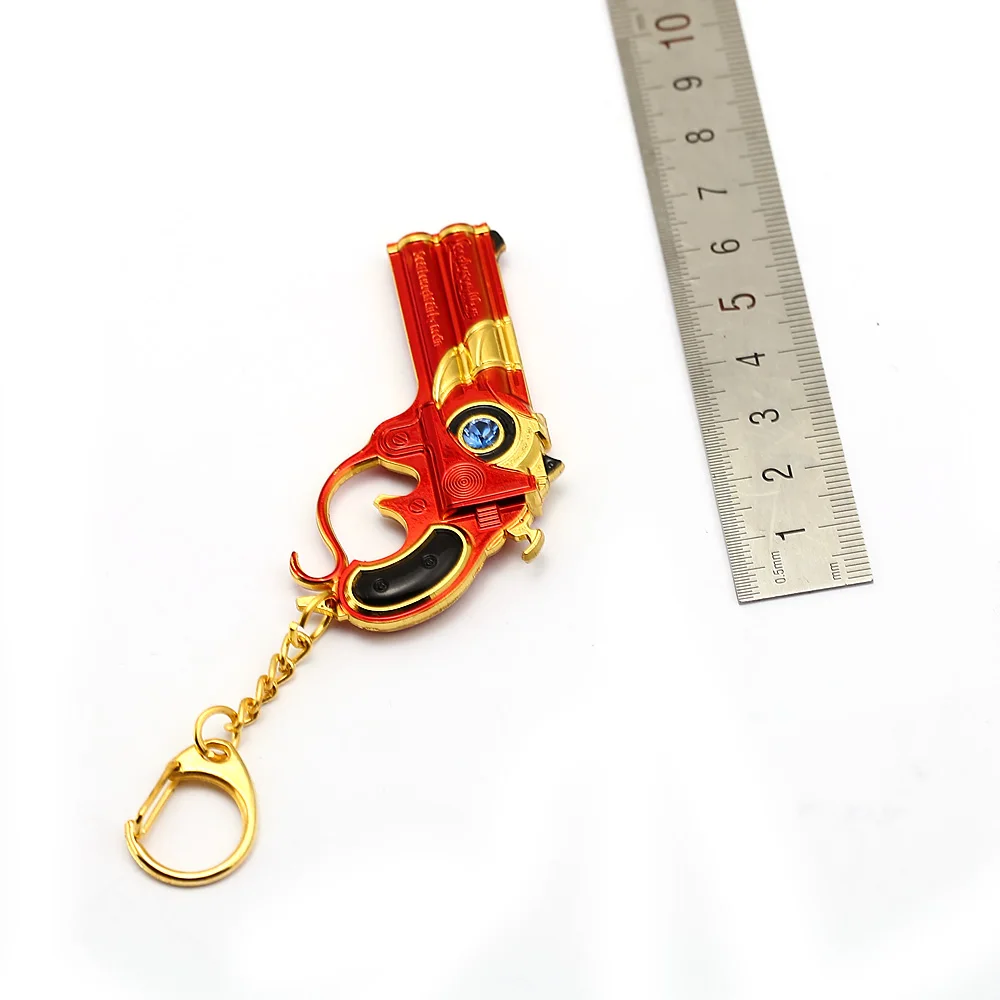 Новинка брелок Bayonetta с пистолетом Подвеска Брелки кристаллами для автомобильных