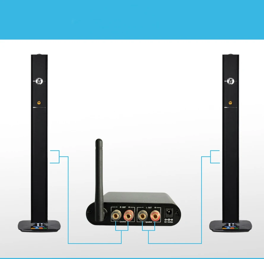 TP беспроводной цифровой задний стерео объемный аудио домашний кинотеатр