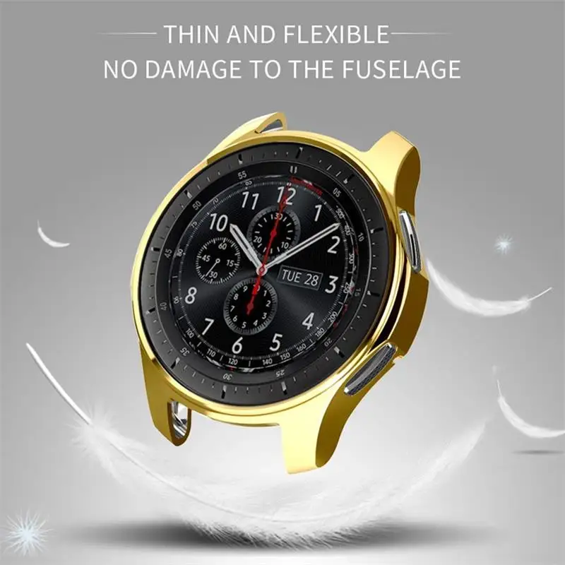 Чехол CRESTED Gear S3 frontier для samsung Galaxy Watch 46 мм чехол reloj Мягкий защитный с покрытием из