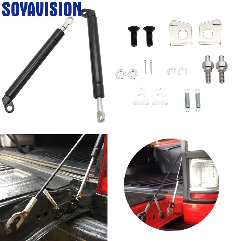 2X автомобильные аксессуары задний багажник медленно вниз и легко поднимается
