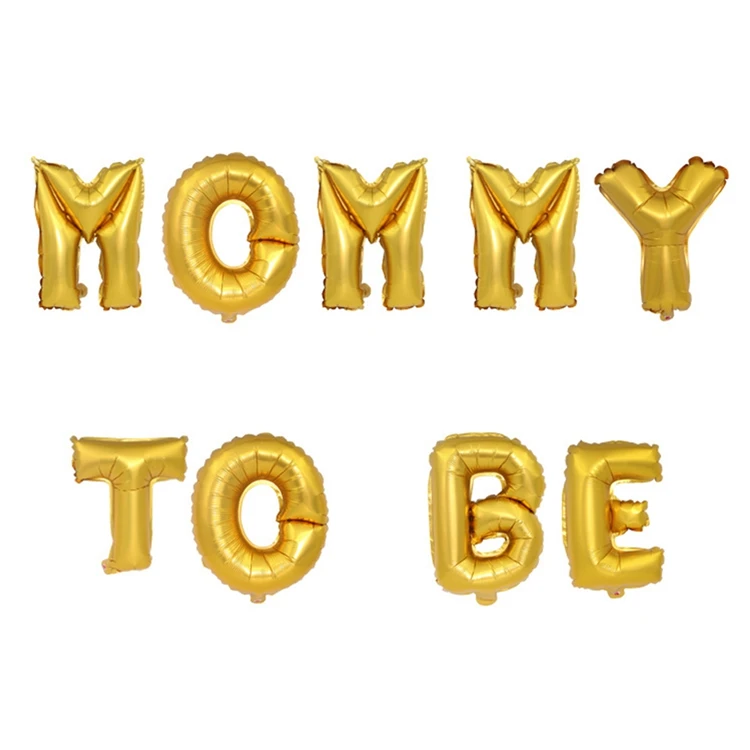Mommy To Be Йориу мама быть фольгированные шары латексный шар ребенок душ мальчик его девочка о ребенок пол раскрыть вечерние украшения Дети Babyshower - Цвет: Mommy To Be