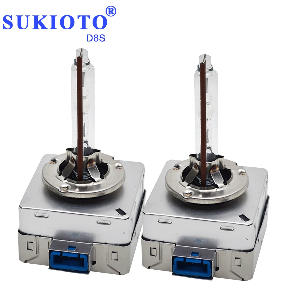 SUKIOTO OEM D8S ксеноновые HID лампы комплект 55 Вт D1S D3S металлический hid балласт комплект блок управления 5500K Автомобиль Стайлинг hid лампы