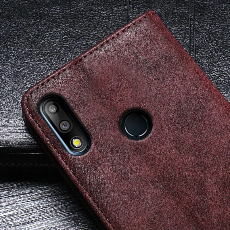 Чехол для телефона Asus ZB631KL чехол кожаный с откидной крышкой Coque роскошный