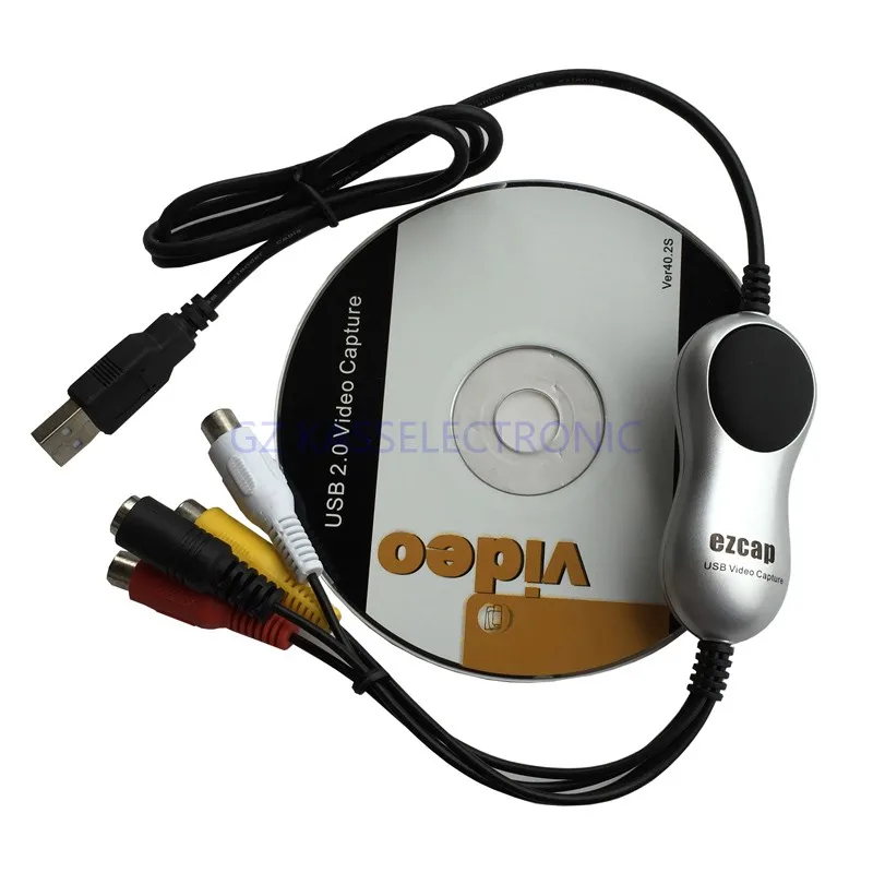 2017 Новый VHS рекордер RCA к USB 2 0 окно 10 ТВ Hi8 ПК конвертер с моментальным ключом