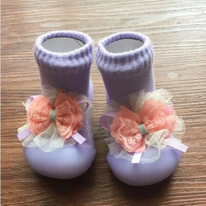 Высокое качество Детская обувь Носки для малышей Мягкая спортивная детская