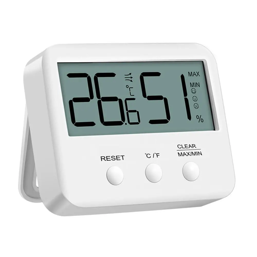 

ORIA Digital Temperature Hygrometer Hygrometer Thermometer Temperature and Humidity Monitor for Home Office Modern Mini