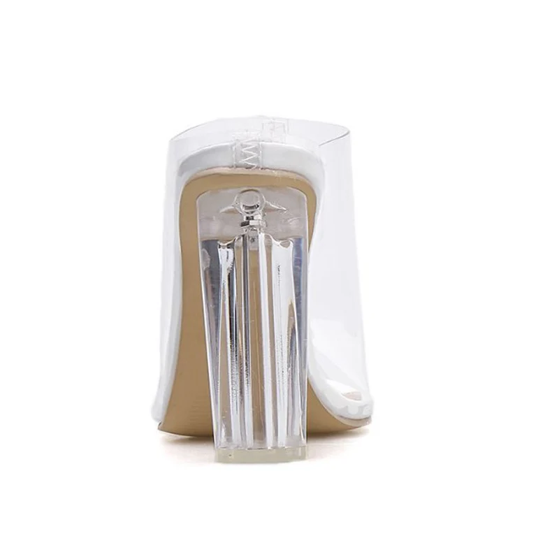 Пляжные шлепанцы для женщин Летняя обувь Шлепанцы на высоком каблуке Пикантная