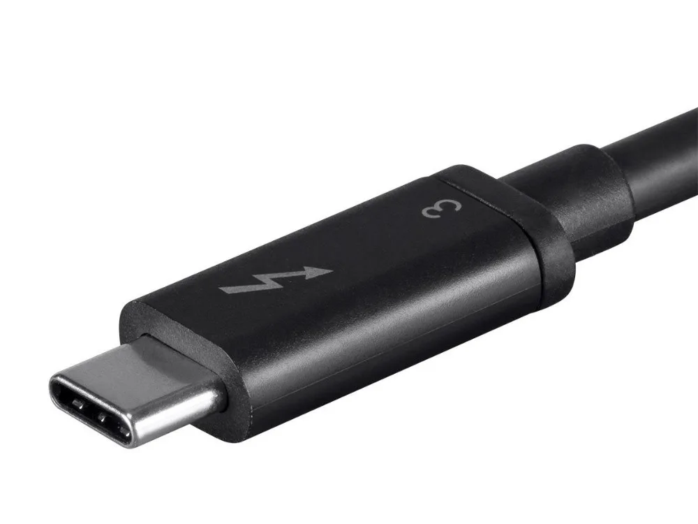 USB кабель Thunderbolt 3 40 Гбит/с 0 5 м А/60 Вт|Кабели VGA| |