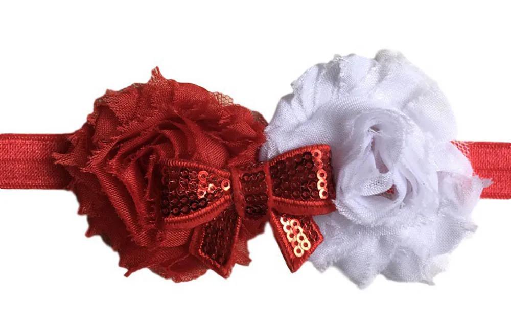 Kids Elastic Floral Christmas Headband Hair Girls baby Princess Hairband | Детская одежда и обувь