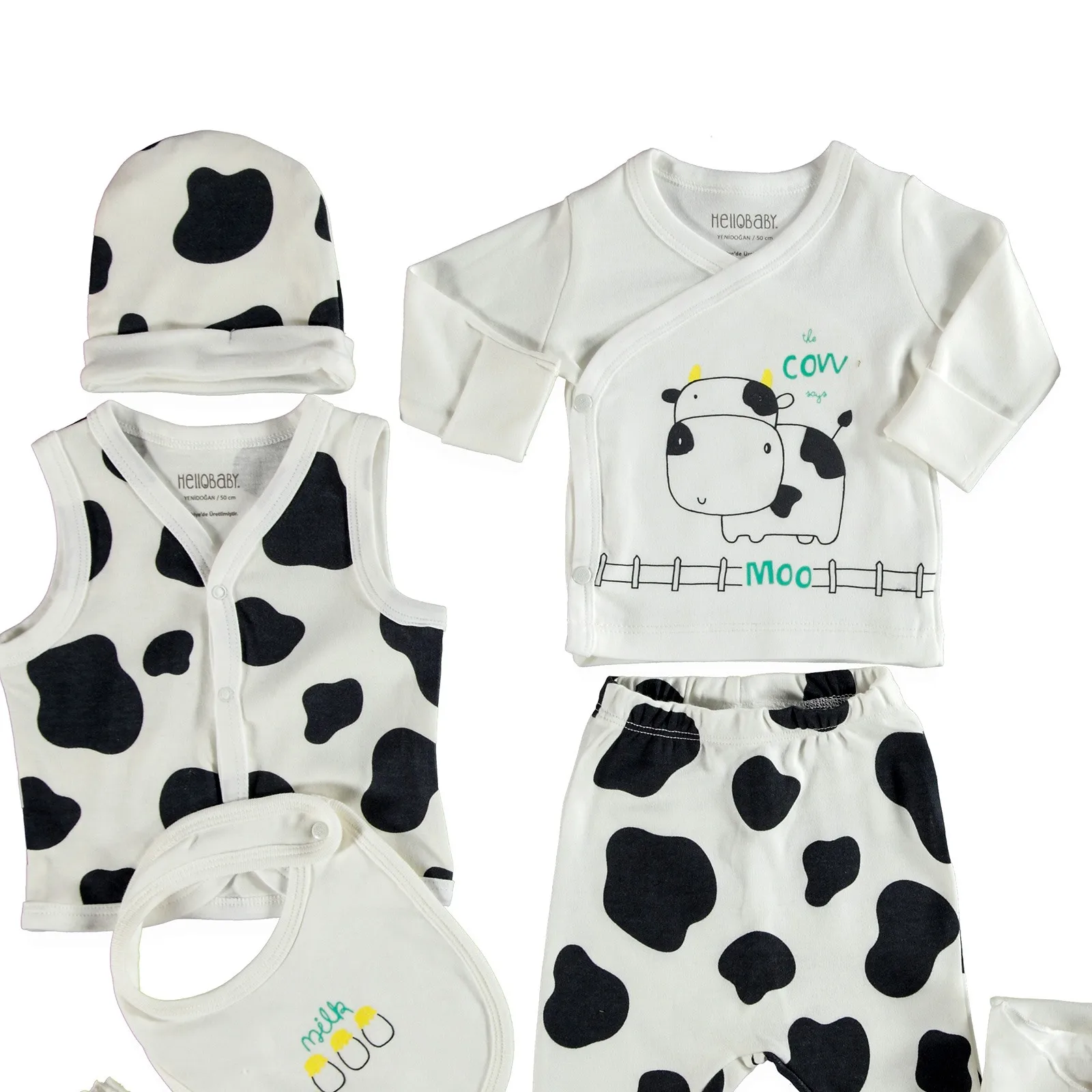 HelloBaby свежее молоко новорожденный больничный пакет 10 шт. |