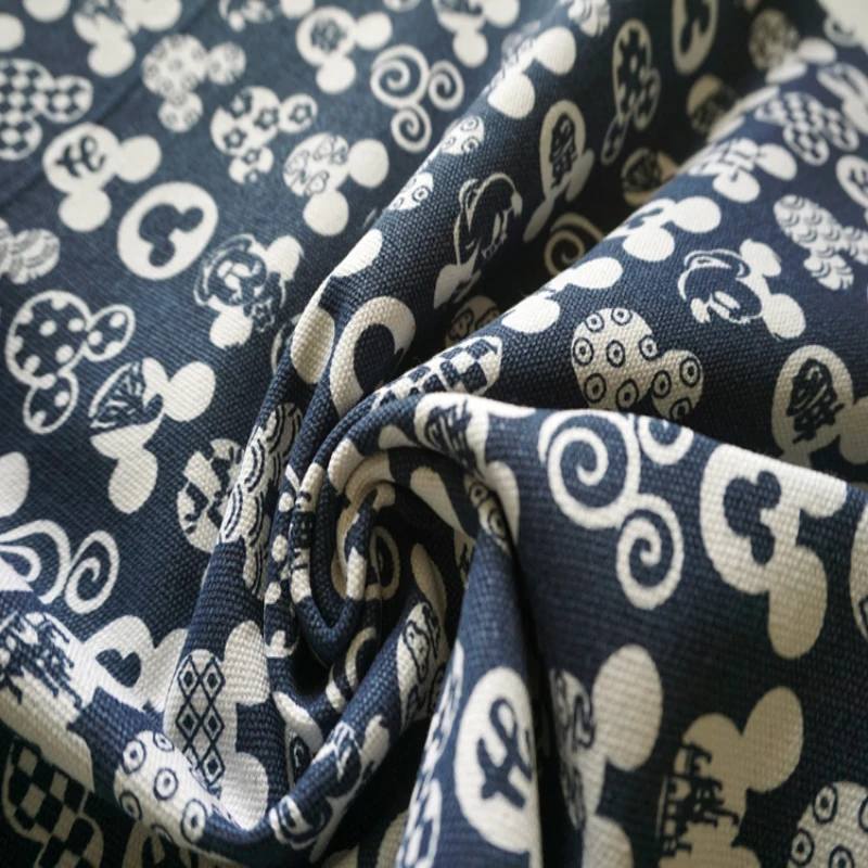 12 унций ткань хлопок для рукоделия Patchwork ворка Япония мультфильм печатных Микки