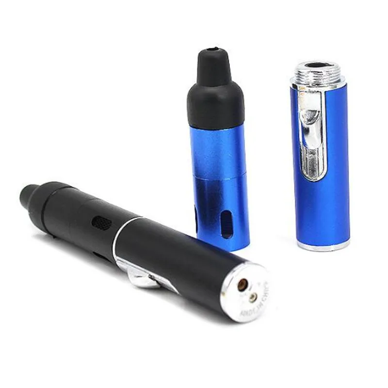 Новое поступление Click N Vape для сухих трав испаритель горелка табачная трубка переноска самозаправляемая Бутановая Зажигалка для сигарет травы