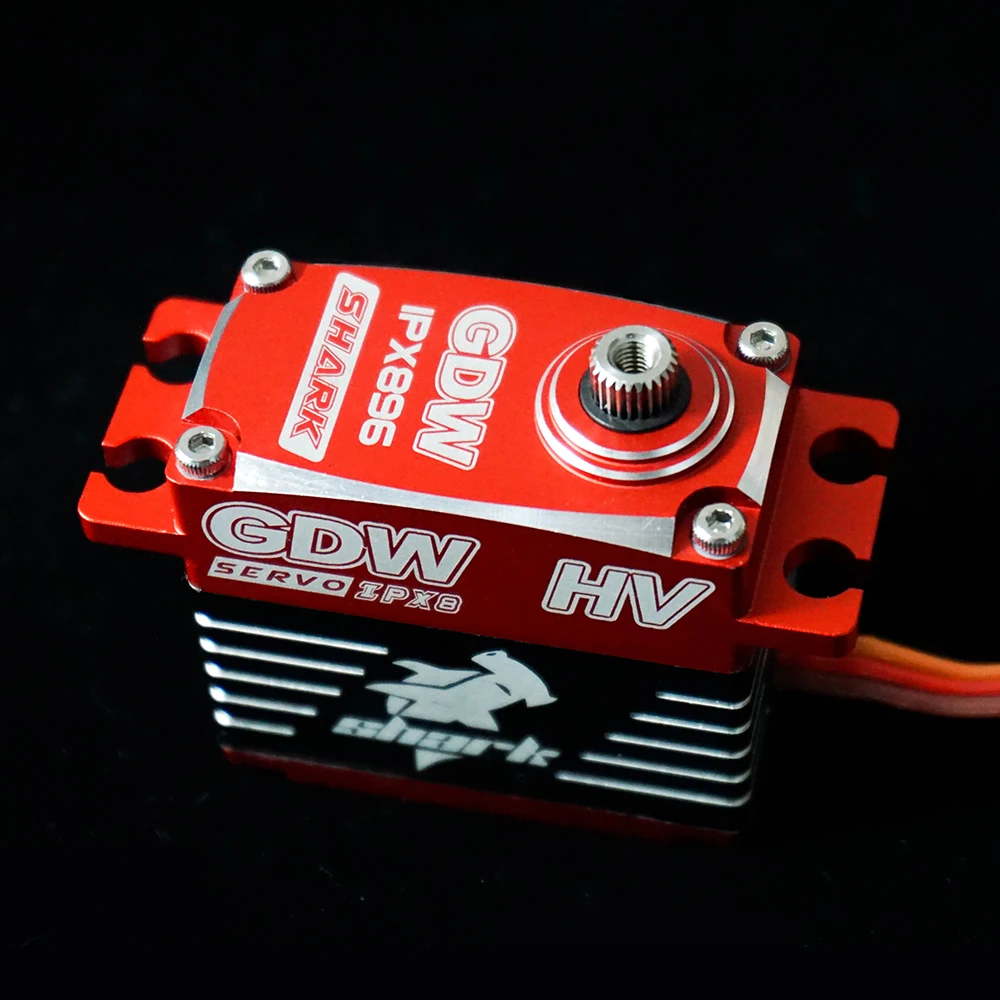 GDW SHARK IPX-8 waterproof brushless servo 36kg bls893 for crawler rc car | Parts &amp Accs