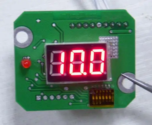 

Multifunction display table with 485 bus