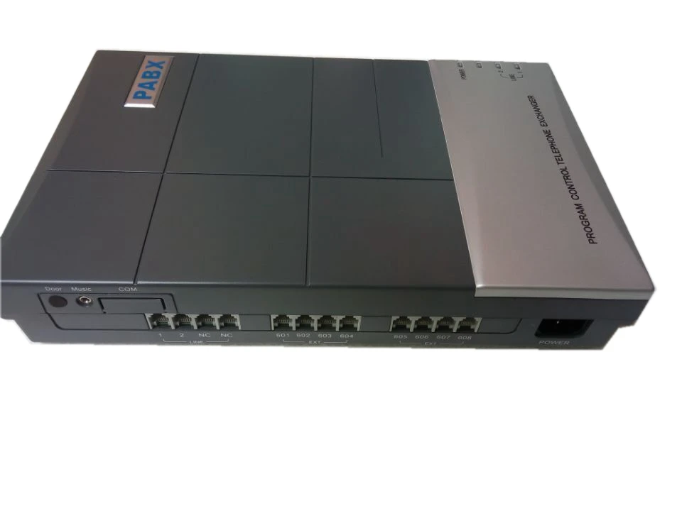 Высококачественная VinTelecom CS208 телефонная система pabx с 2 телефонными линиями + 8