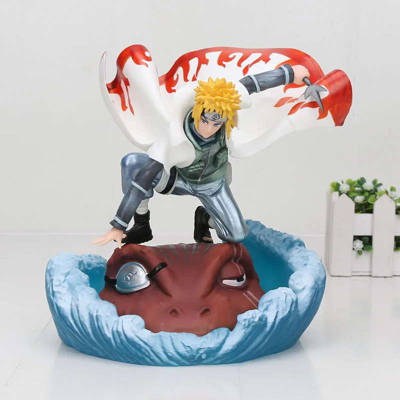 Наруто Shippuden Темный Учиха Итачи Какаши Namikaze Минато Учиха Саске фигурка игрушка аниме модель игрушки наруто-кукла 15-27 см - Цвет: Namikaze no box