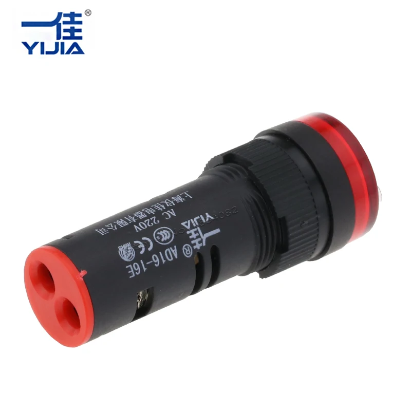 16 мм монтажное отверстие Светодиодная лампа индикаторная панель AD16 16E 6 в 12 В 24 36 48