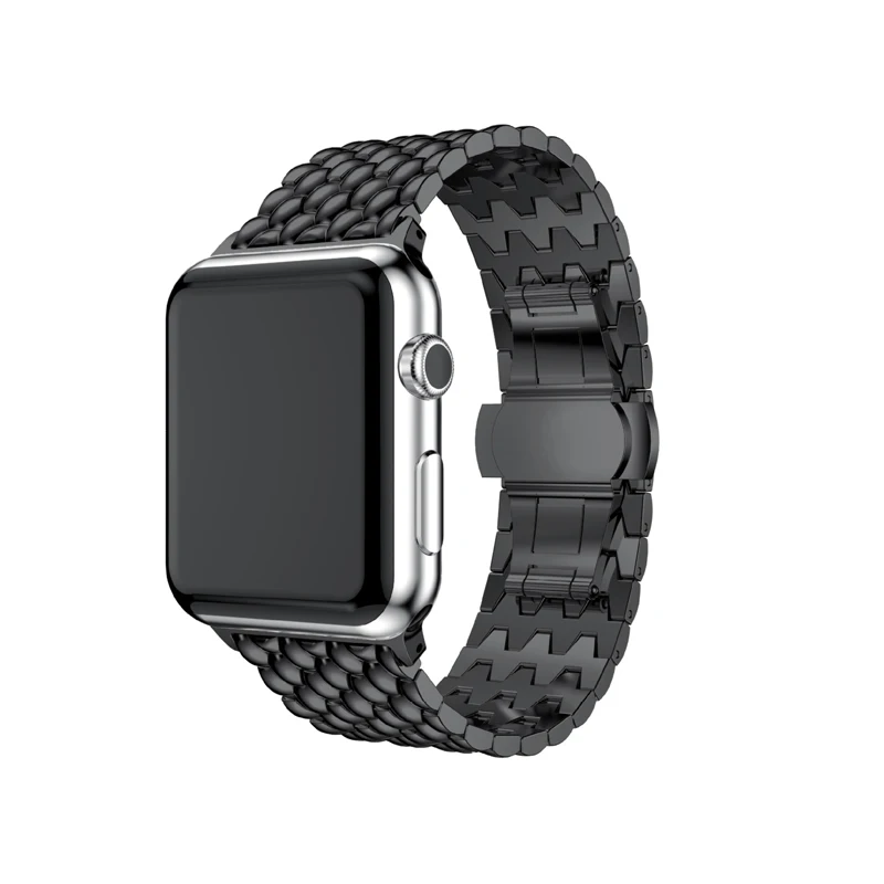 

Wrist Band For Apple Watch Series 1 2 3 4 5 Luxury Watch Strap High Quality Metal Stainless Steel Bracelet For Apple iWatch 4 5