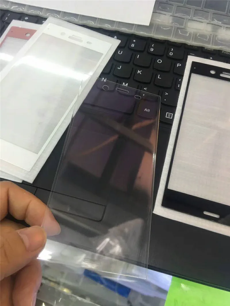 Цветная защитная пленка из закаленного стекла для Sony XZ1 G8341 G8342 Xperia Dual | Мобильные