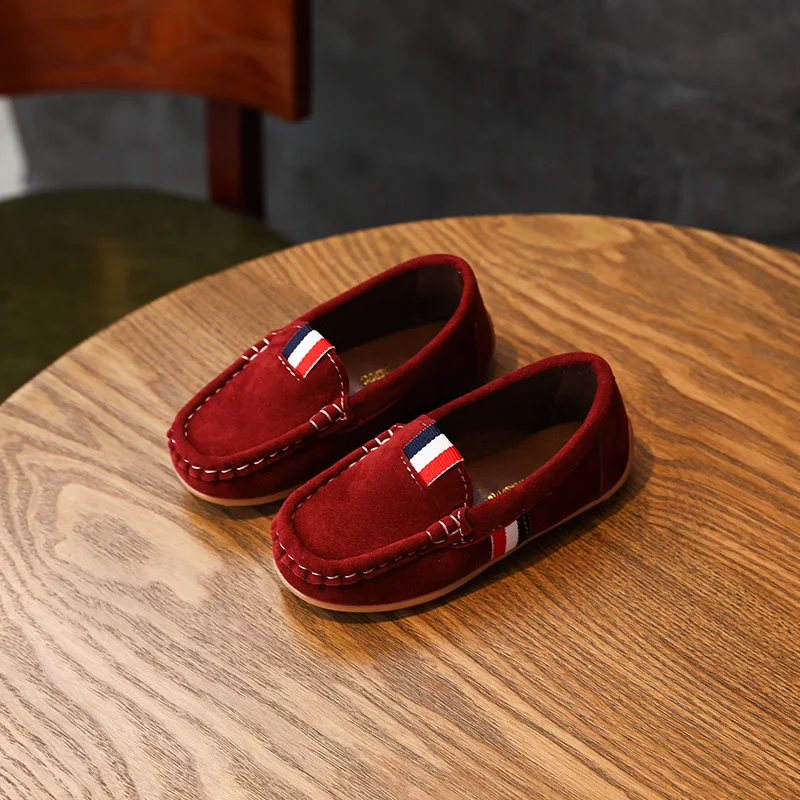 Детская Модная элегантная детская кожаная обувь новый стиль сезон весна осень