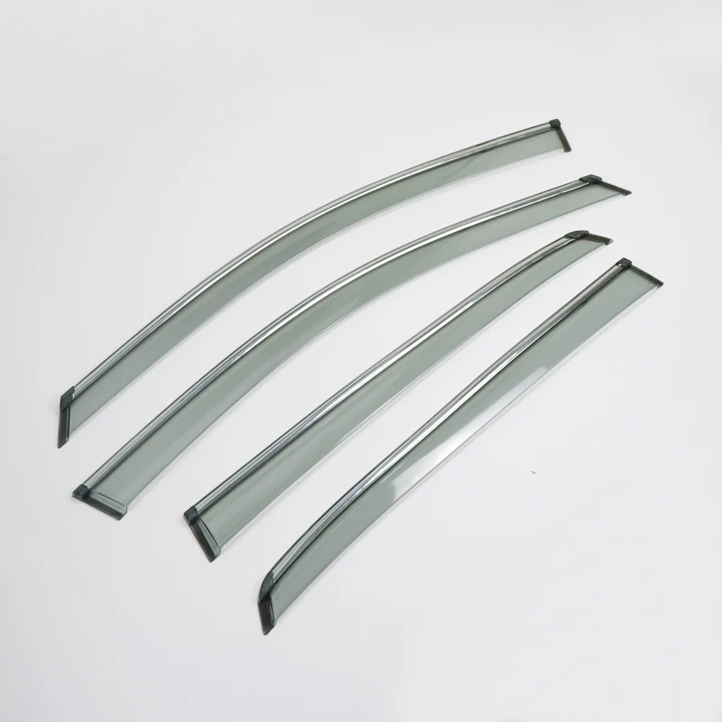 Для детей в возрасте от 5 дверей! 4 шт. пластиковый козырек дождя и солнца для VW