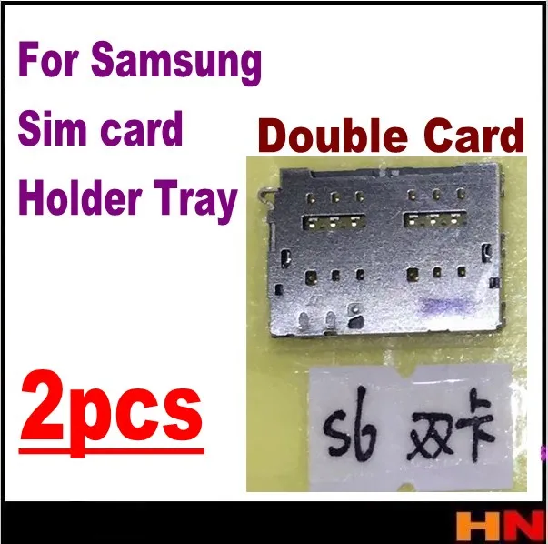 2 шт. двойной держатель для карт Samsung|tray|samsung samsungtray holders |