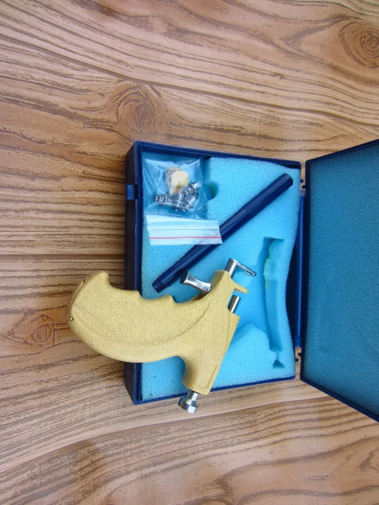 Бесплатная доставка ювелирный инструмент для Перцовки ушей пистолет сверления