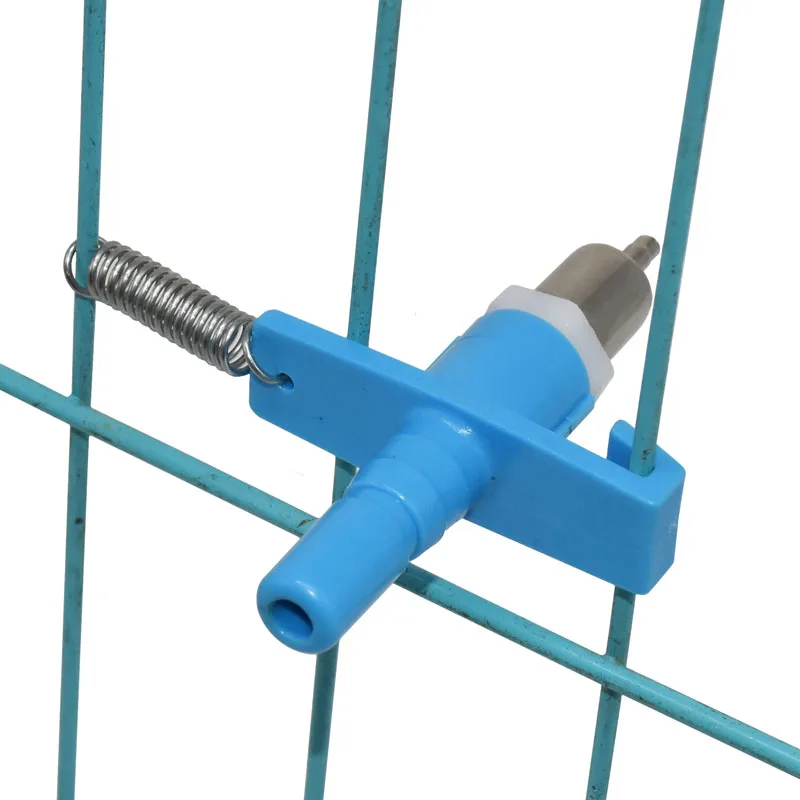 Автоматическая подача воды на соски 30 комплектов Т трубка пружинный Поильник для