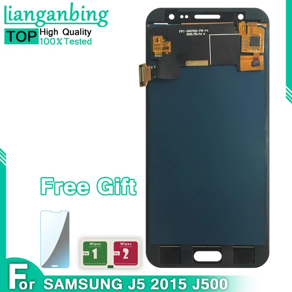 Для Samsung Galaxy J5 2015 LCD J500 J500F J500FN J500M J500H ЖК дисплей кодирующий преобразователь