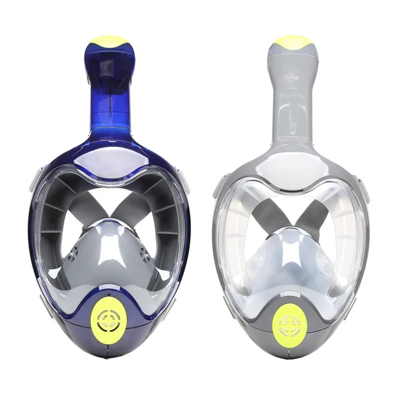 Full Face Diving Mask Anti-fog Snorkeling Mask Underwater Scuba Spearfishing Mask Children/Adult Glasses Training Dive Equipment