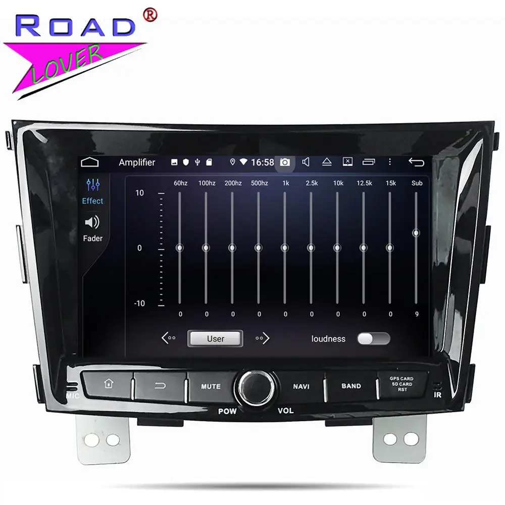 Head Unit Android 9.0 Car PC Multimedia Player For Ssangyong Tivolan 2014 Stereo GPS Navigation Magnitola 2 Din Autoradio NO DVD |