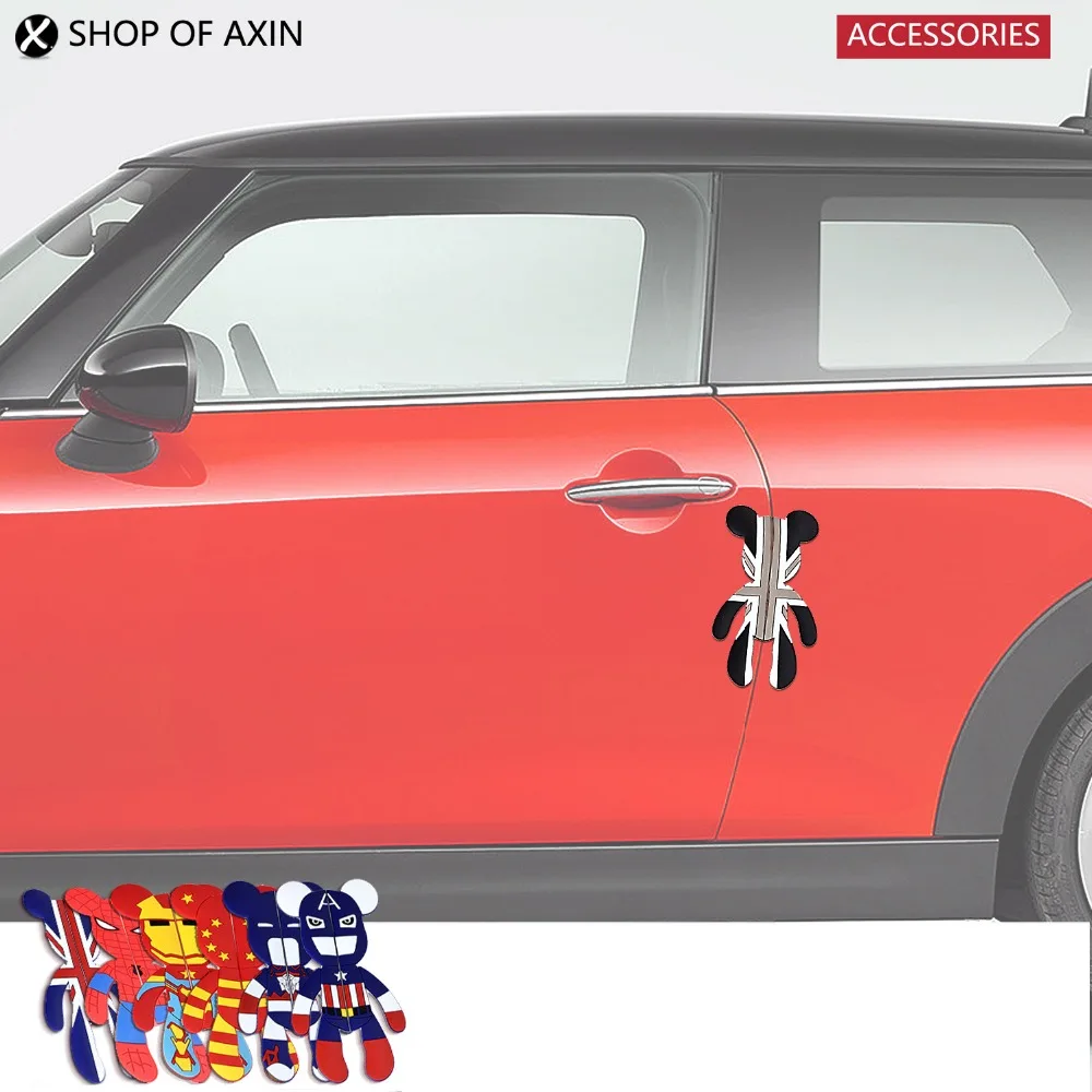 

Door anti collision scratch resistant silicone Bear for Mini Cooper clubman countryman hatchback R50 R53 R55 R56 R60 R61 F5 F55