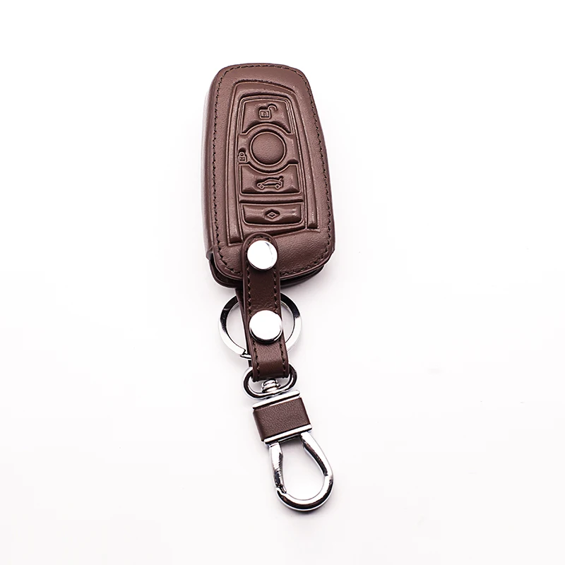 Новейший дизайн кожаный чехол для ключа BMW E90 X1 X3 X4 X5 X6 116I 118I F20 F30 F10 M1 M3 M5