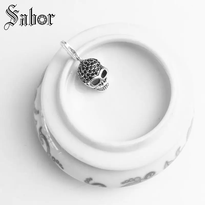 Подвеска в виде черепа Томаса ПАВЕ подарки украшения Rebel для женщин подарок 2020