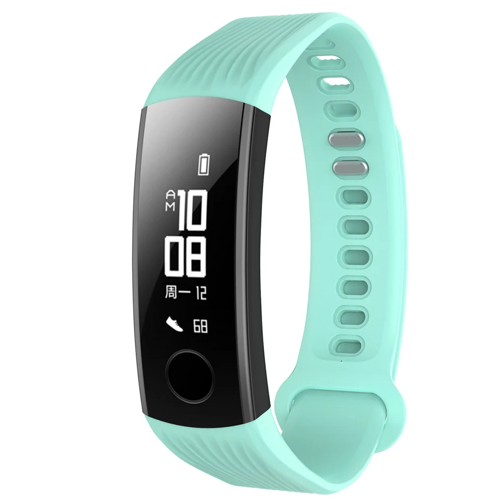 Напульсники для трекера аксессуары TPE спортивный браслет ремешок для huawei Honor Band 3 умный фитнес-трекер 11,26