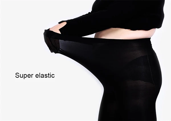 Spring Autumn 120D Women super elastic plus size extra large 3XL pantyhose tights collant grande taille
