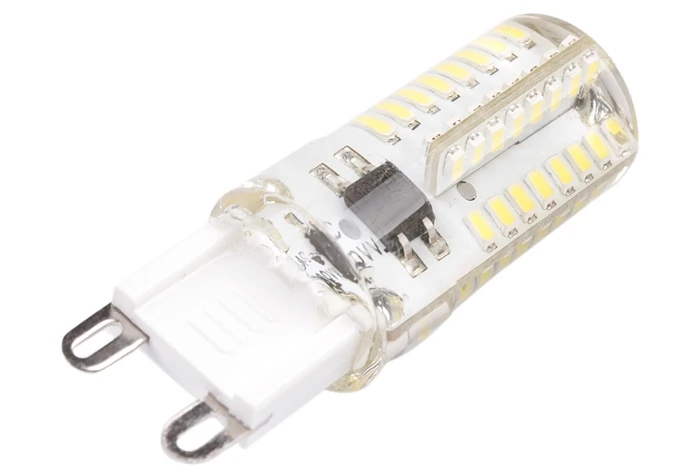Супер 3014 SMD G9 64 Светодиодная лампа 220 В 6 Вт 360 градусов энергосберегающая