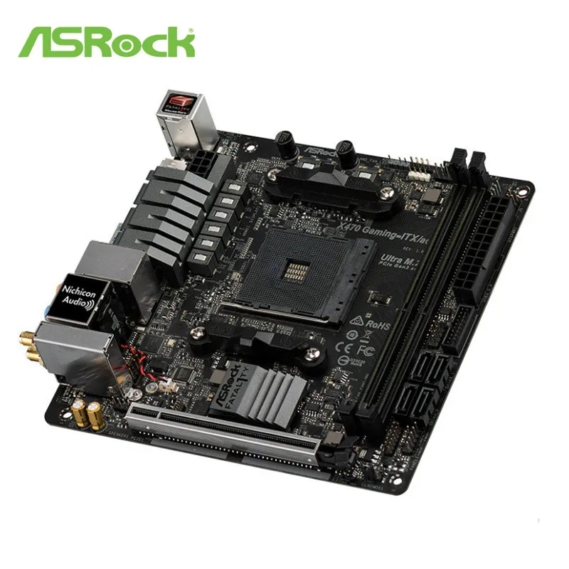 Полностью новая оригинальная материнская плата ASROCK X470 GAMING-ITX/AC настольная мини-игровая доска