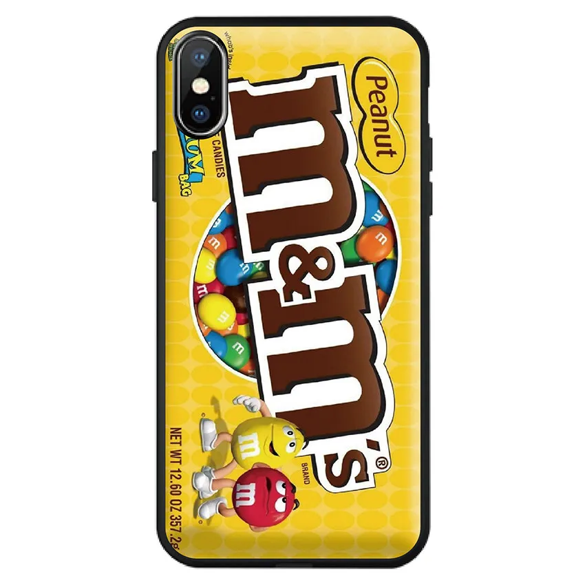 15 Чехол для iPhone 11 pro X XS Max XR 7 6 6S 8 Plus 5 S 5S SE M& Ms шоколадный Мягкий ТПУ Мягкий силиконовый чехол для телефона - Цвет: 15
