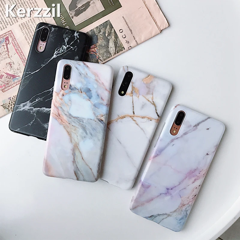 Матовый чехол кораллового цвета для Huawei P30 Mate 20 P20 Lite Pro мягкие силиконовые чехлы