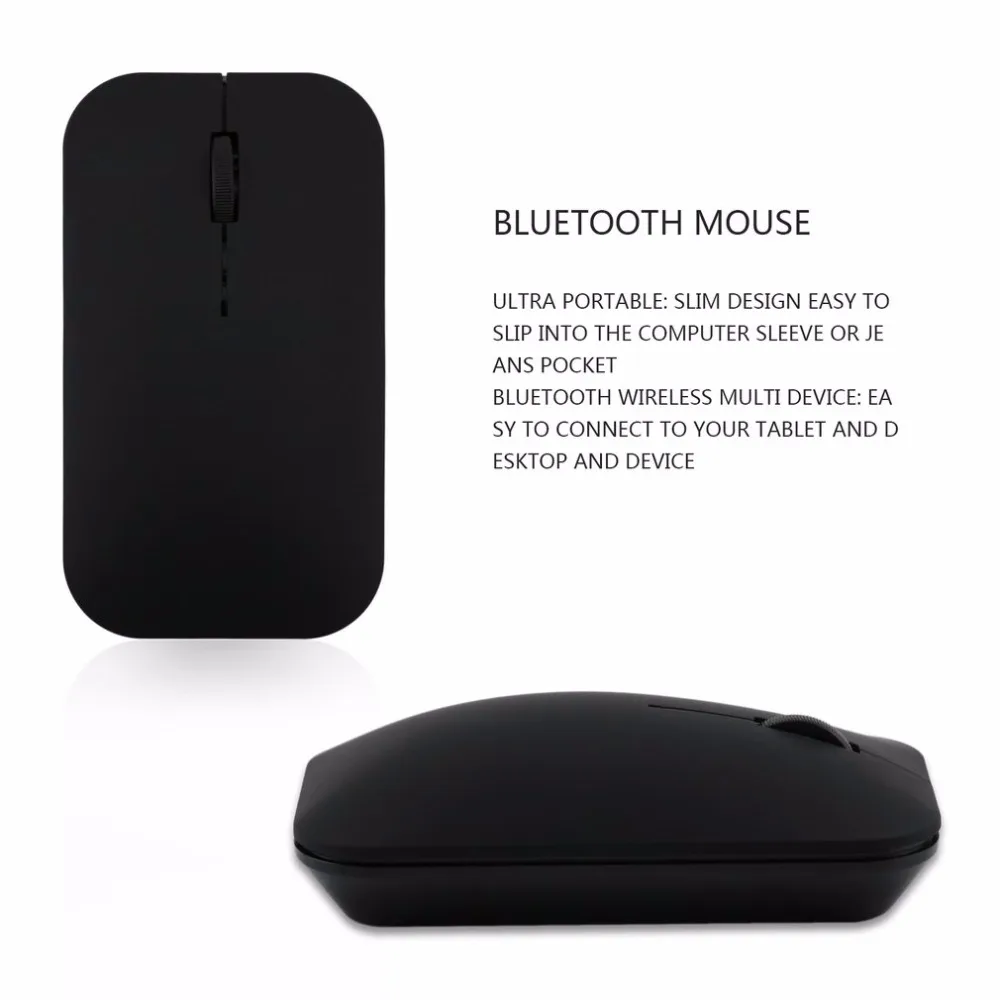 Ультра тонкий Bluetooth 3,0 Беспроводная перезаряжаемая мышь VMW-181 для Windows 7/8. 0/8. 1/10/для vista, для Android для Mac os