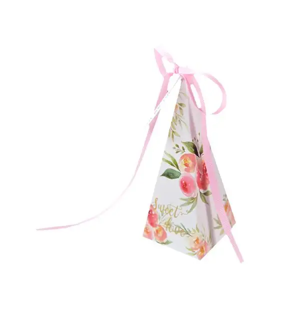 Коробка для конфет Сладкая любовь с цветочным узором 50 шт. |